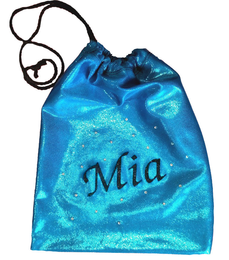 Personalised Gymnastics Grips Handguard Dance Drawstring Bag Inspire xo Australia