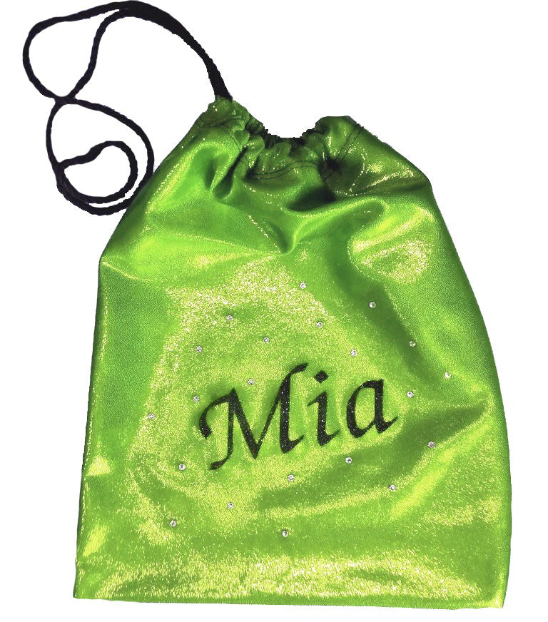 Personalised Gymnastics Grips Handguard Dance Drawstring Bag Inspire xo Australia
