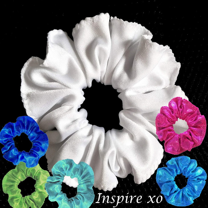PERSONALISED BAGS & SCRUNCHIE - NO CRYSTALS - ALL COLOURS