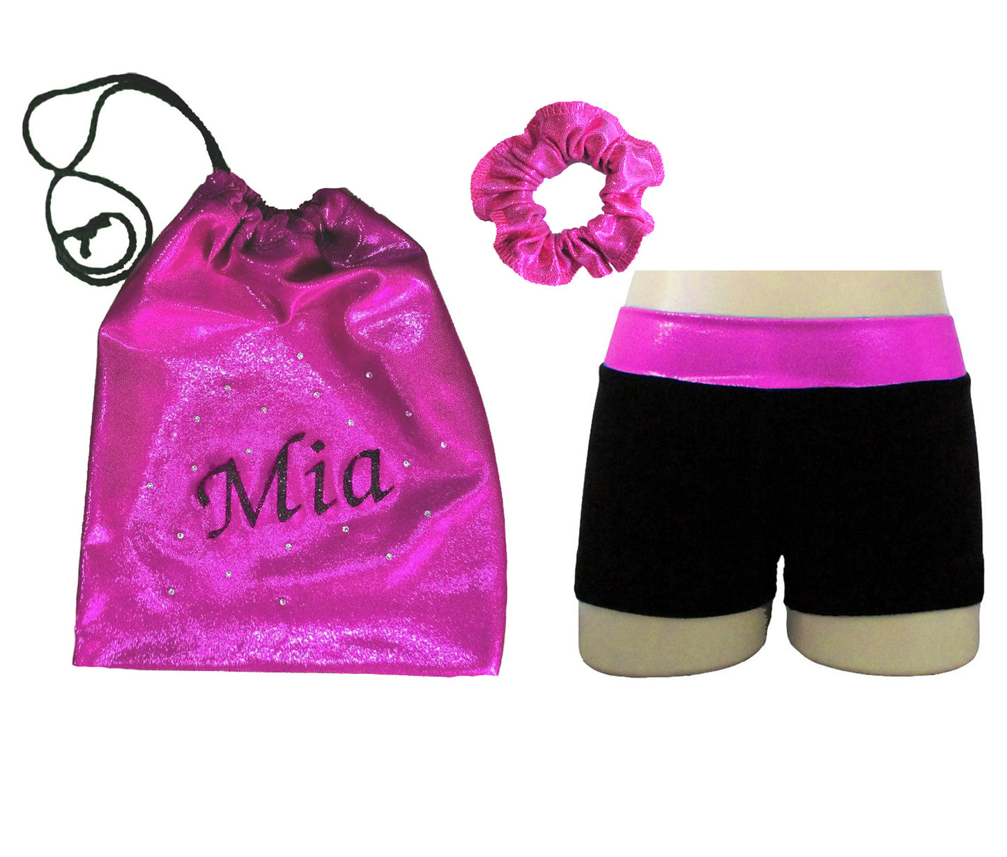 GIRLS GYMNASTICS SHORTS AUSTRALIA INSPIRE xo