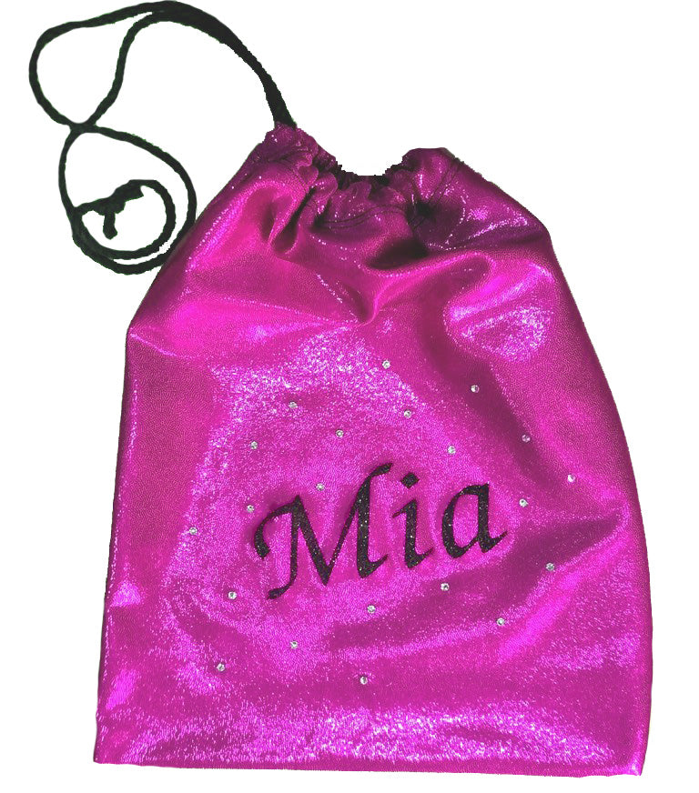 Personalised Gymnastics Grips Handguard Dance Drawstring Bag Inspire xo Australia