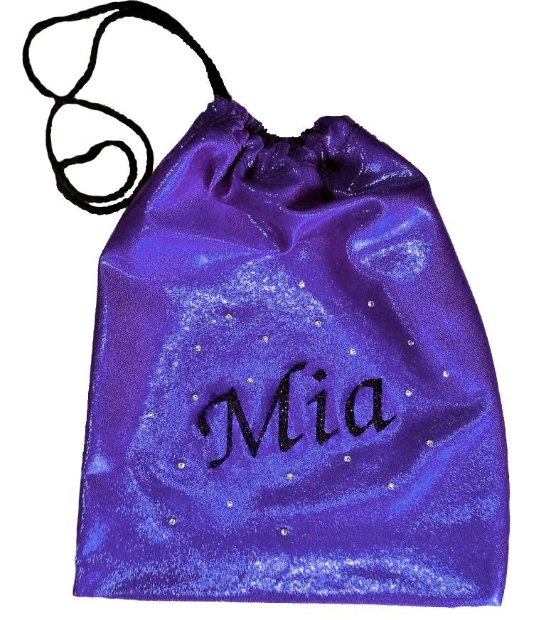 Personalised Gymnastics Grips Handguard Dance Drawstring Bag Inspire xo Australia