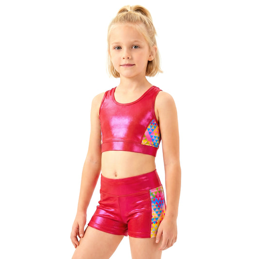 BONDI CROP & SHORTS SET