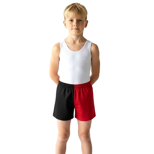 BOYS HALF n HALF GYM SHORTS