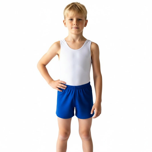 BOYS ROYAL BLUE GYM SHORTS