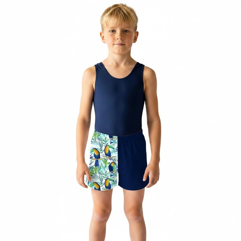 BOYS TROPICAL TOUCANS SHORTS