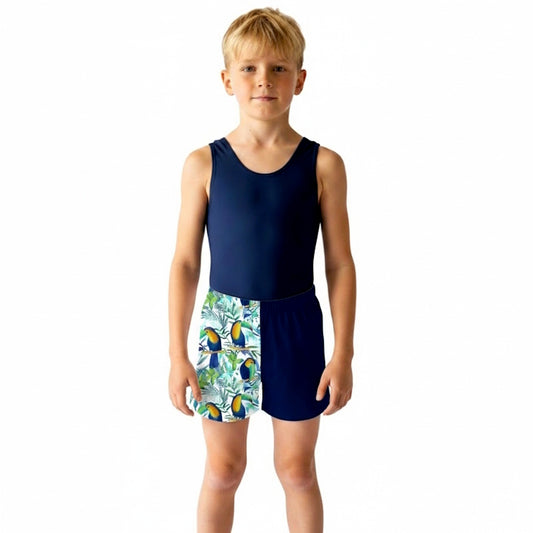 BOYS TROPICAL TOUCANS SHORTS
