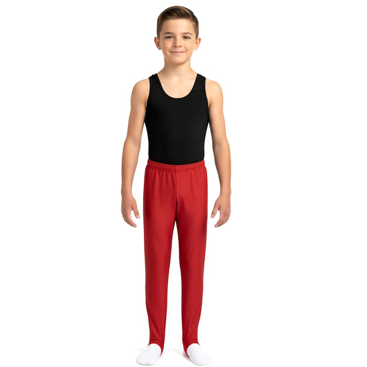 BOYS PLAIN COLOURS ACTIVE LEOTARD - 6 colours