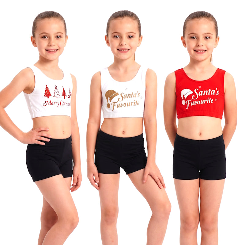 CHRISTMAS CROP TOPS