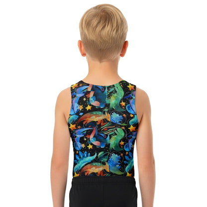 BOYS SPACE DINOSAURS LEOTARD