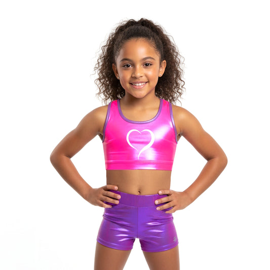 ENERGY CROP & SHORTS SET