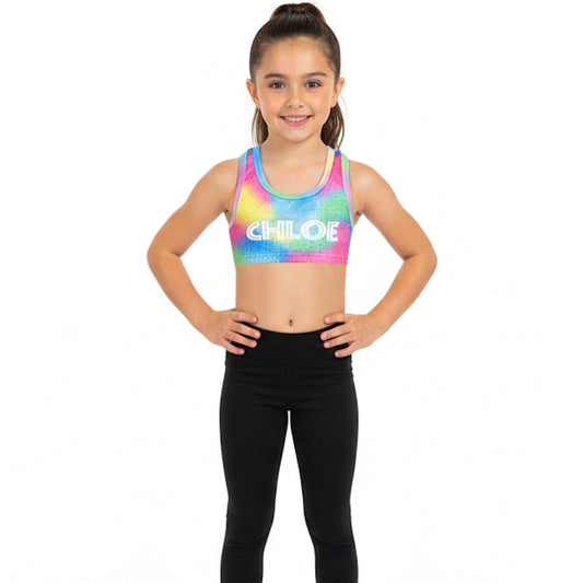 FLOSSY PERSONALISED CROP TOP