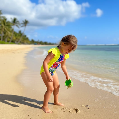 ALOHA ONE PIECE SWIMSUIT