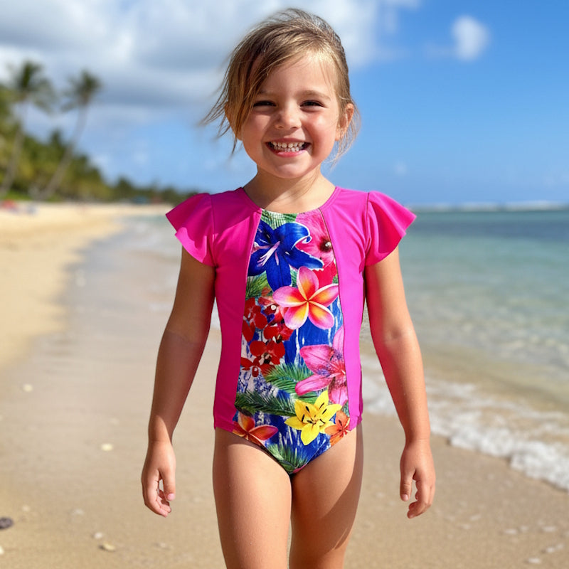 ALOHA ONE PIECE SWIMSUIT