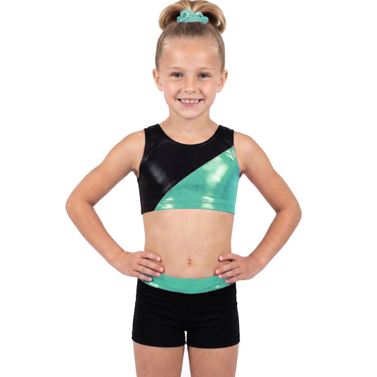 HAWAIIAN CROP & SHORTS SET