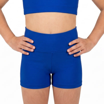 HI WAISTED ACTIVE SHORTS - Choice of Colours