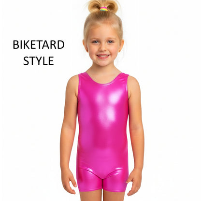 WHITE RAINBOW LEOTARD or BIKETARD