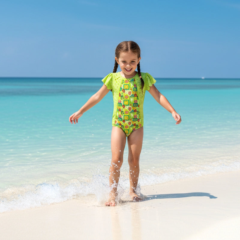 MEDITERRANEAN ONE PIECE SWIMSUIT