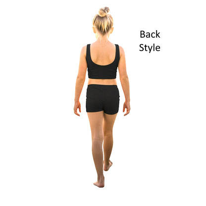 TRIBAL CROP & SHORTS SET