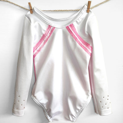 BUBBLEGUM SWEETHEART LONG SLEEVE LEOTARD