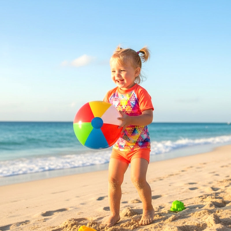 BONDI SHORT SLEEVE RASHIE SET with a choice of bottoms