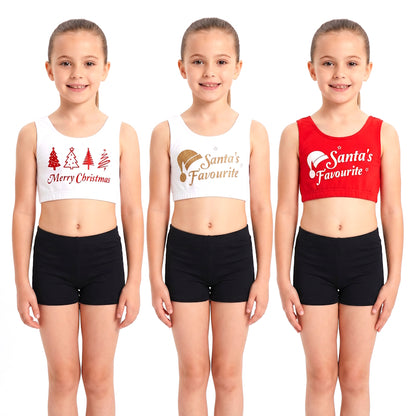 CHRISTMAS CROP TOPS
