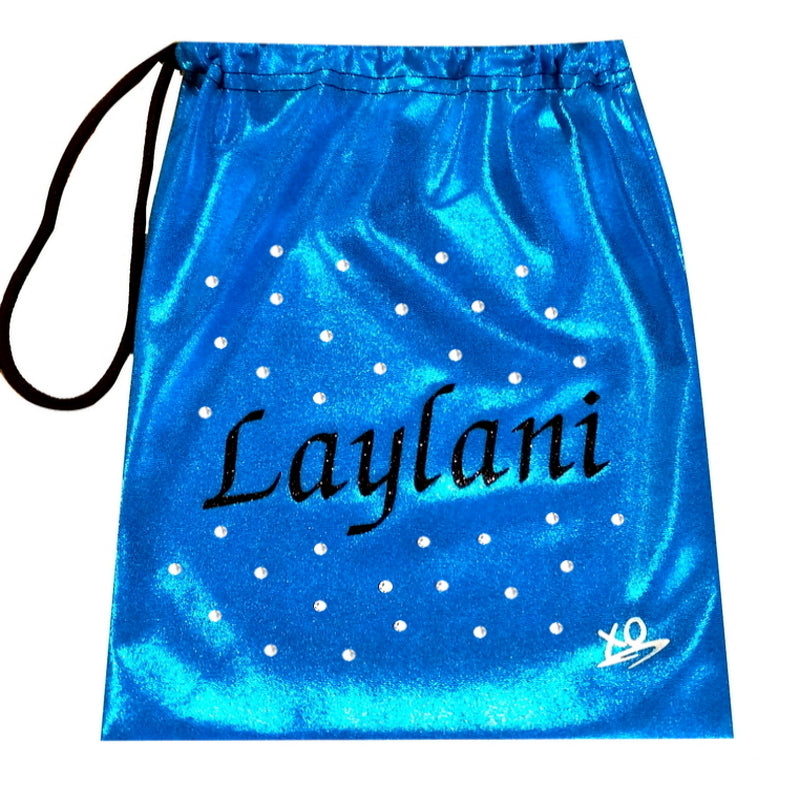 PERSONALISED BAGS with CRYSTALS - ALL COLOURS