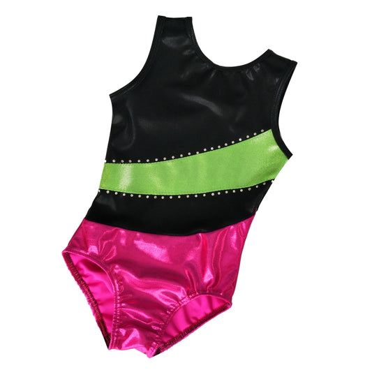 KARA LEOTARD - LIME