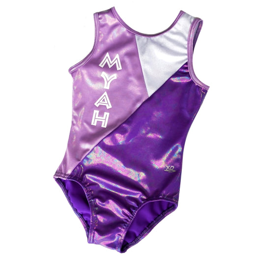 PERSONALISED FEARLESS LEOTARD - LILAC