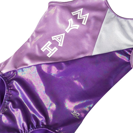 PERSONALISED FEARLESS LEOTARD - LILAC