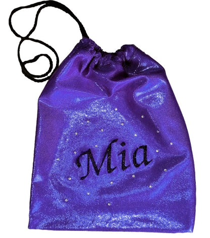 Personalised Gymnastics Grips Handguard Dance Drawstring Bag Inspire xo Australia