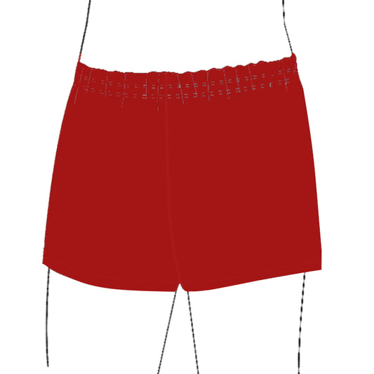 BOYS RED GYM SHORTS