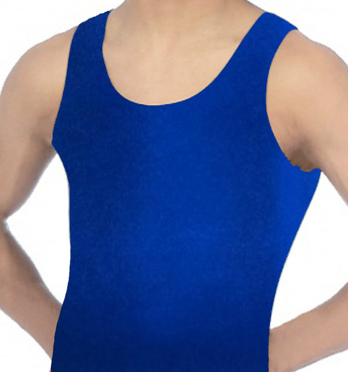 Boys Blue Leotard Biketard Gymnastics Dance Gym Inspire xo 