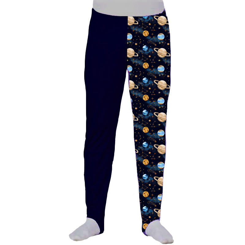 BOYS NAVY GALAXY LONGS