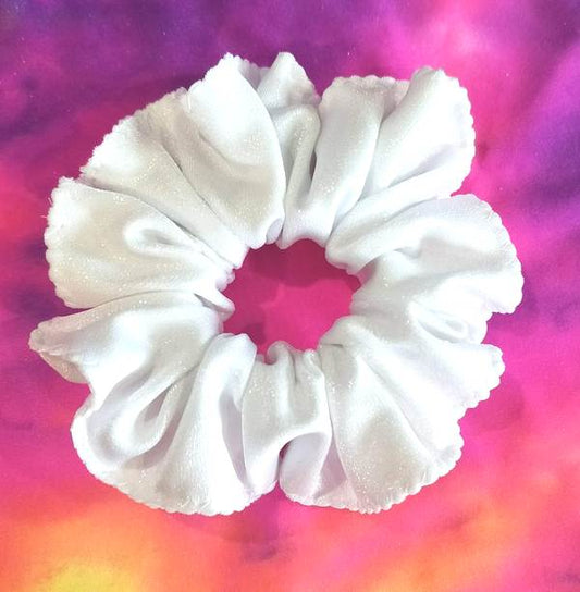 Inspire xo Gymnastics Dance Swim Hair Scrunchie White Pink Black Lime Mint Purple Blue Aqua Red Gold